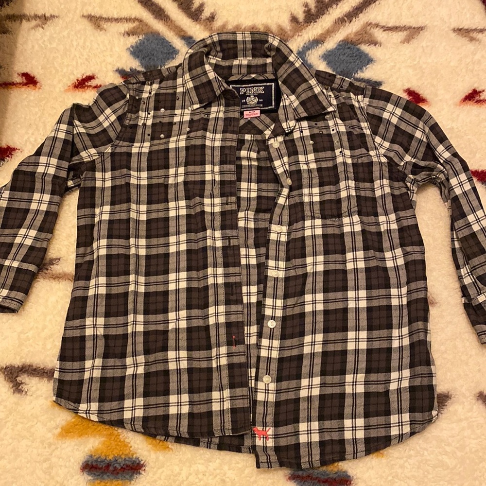 Gently worn PINK flannel
